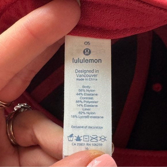 Lululemon Baller Hat Persian red rust color baseball hat cap adjustable - Picture 3 of 13